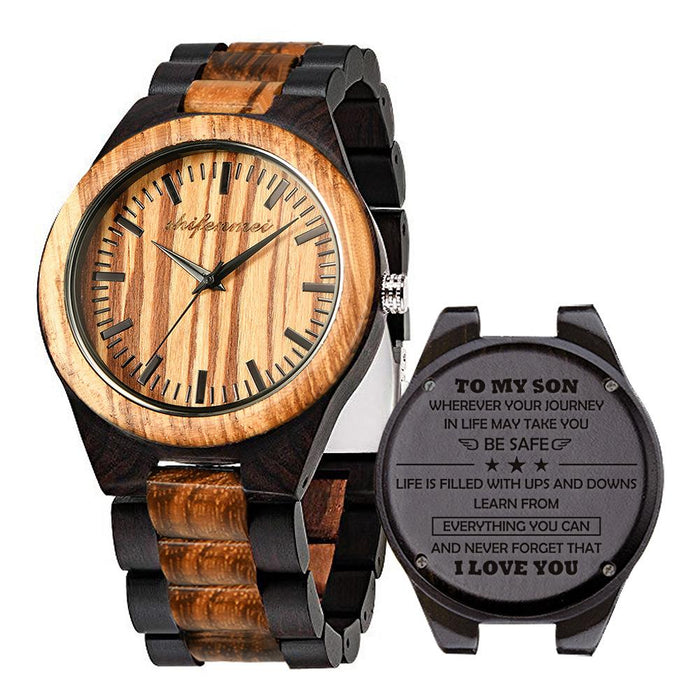 2022 New Classic Men's Fashion Watch Wooden Watch