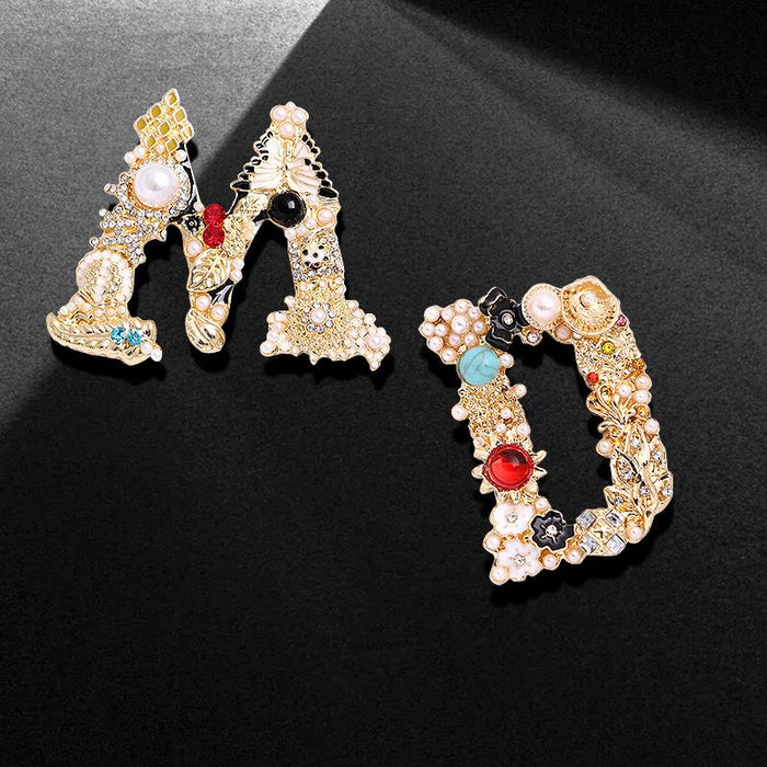 Vintage Fashion Rhinestone Women's Brooch Pin