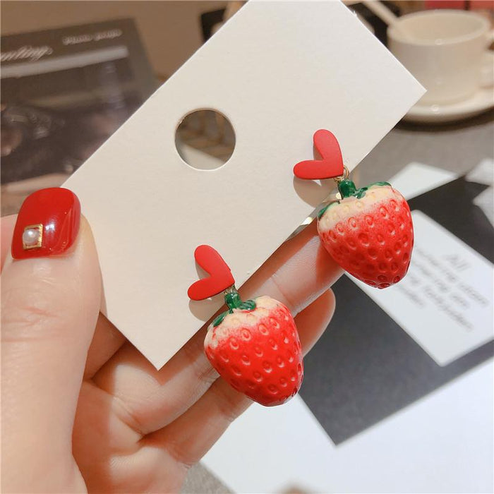 New Simple Fashion Love Small Women's Earrings