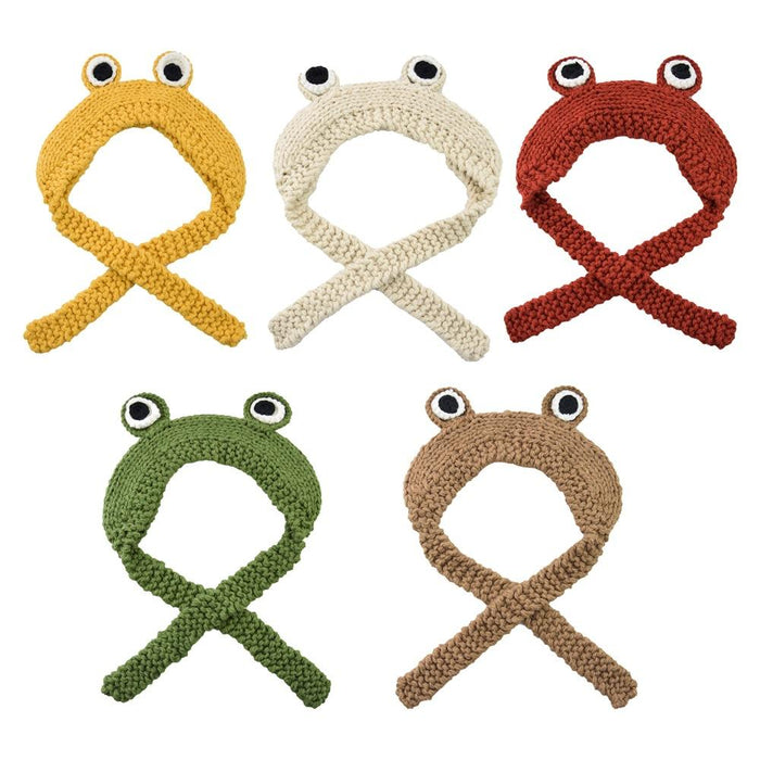 Winter Skullies 2022 Women Hat Frog Hat