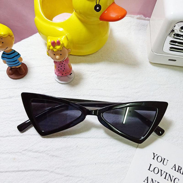 Retro Trend Triangle Frame Children's Sunglasses