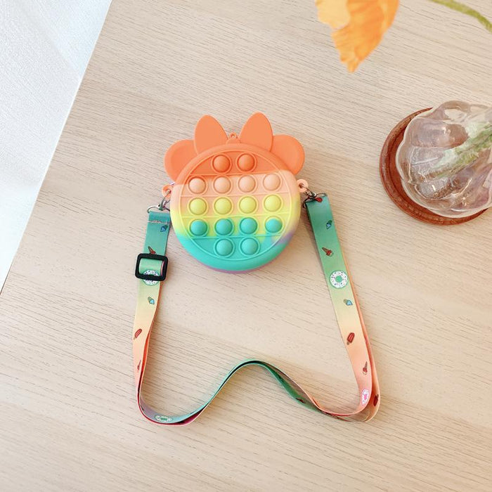 Bag Fingertip Crossbody Bag Bubble Decompression Toy Backpack