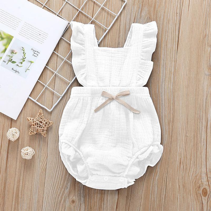 Summer Baby Princess Sleeveless Jumpsuit