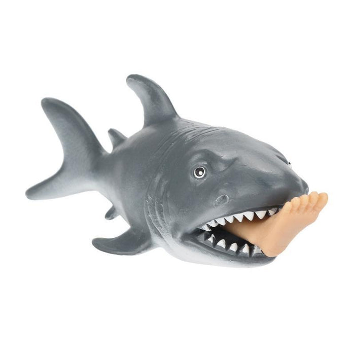 Anti Stress Squeeze Toy Creative Biting Leg Shark Toy