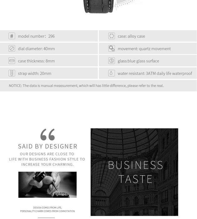 Top Brand Luxury YAZOLE Men Fashion Sport Quartz Wristwatch Clock Business Waterproof Watch