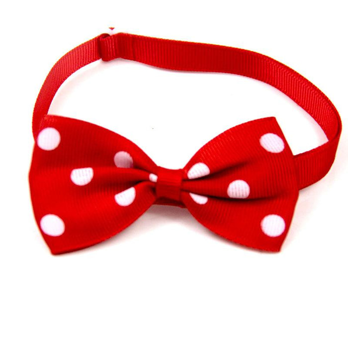 15 Colors into multi-color optional pet bow tie adjustable