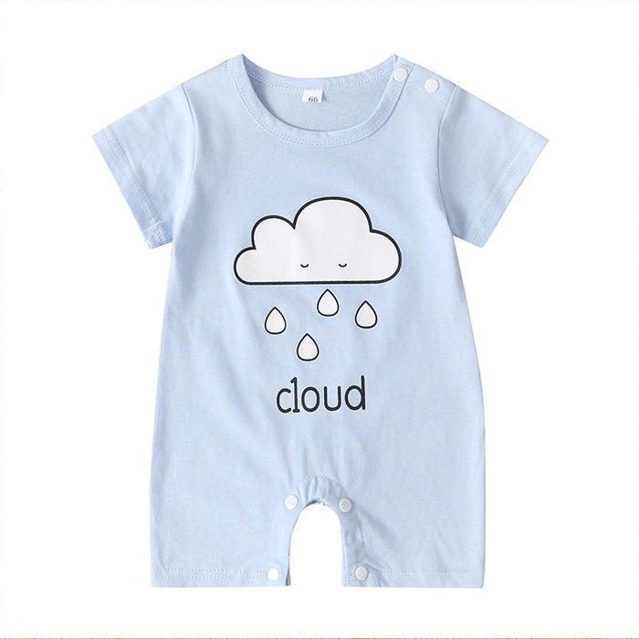 Summer Newborn Clothes Baby Cloud Romper