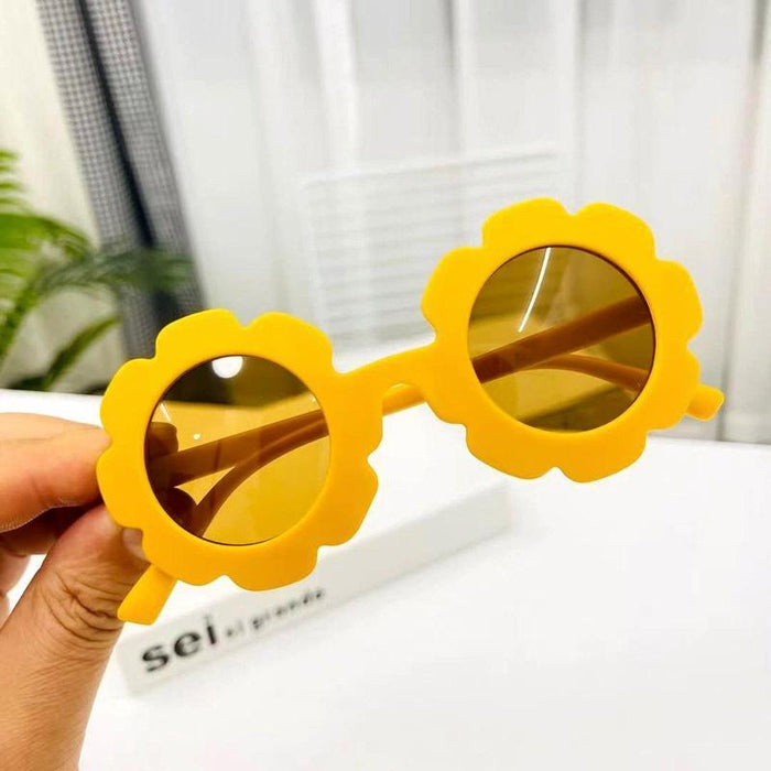 Children's Sunglasses flower glasses Morandi
