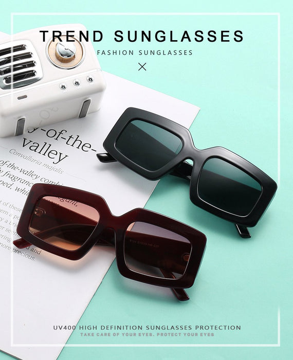 T-box Sunglasses stripe RETRO SUNGLASSES