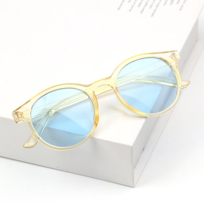 Children's Sunglasses round frame transparent frame sunglasses