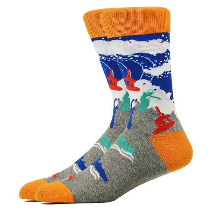 Happy Fun Men Socks