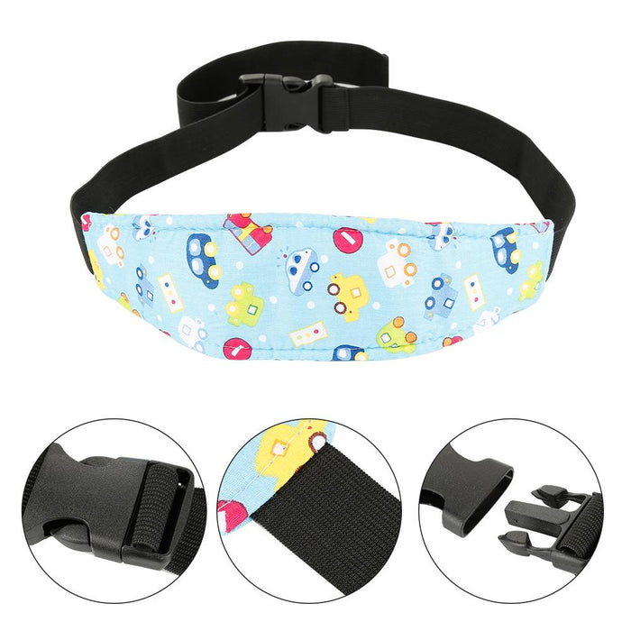 Child Car Safety Seat Head Fixing Auxiliary Cotton Belt