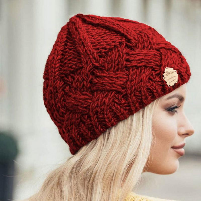 Warm Balaclava Women Knitted Hat