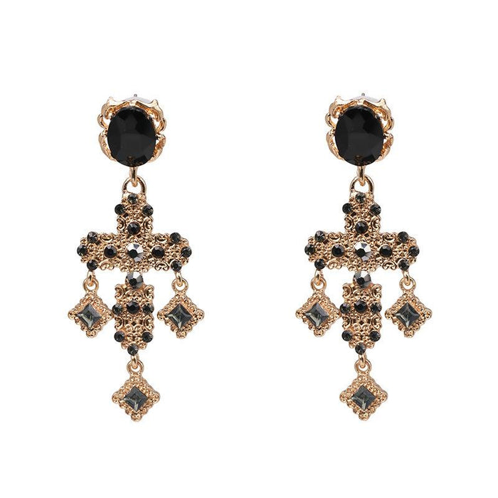 New Women's Jewelry Bird Earrings Inlaid Rhinestone