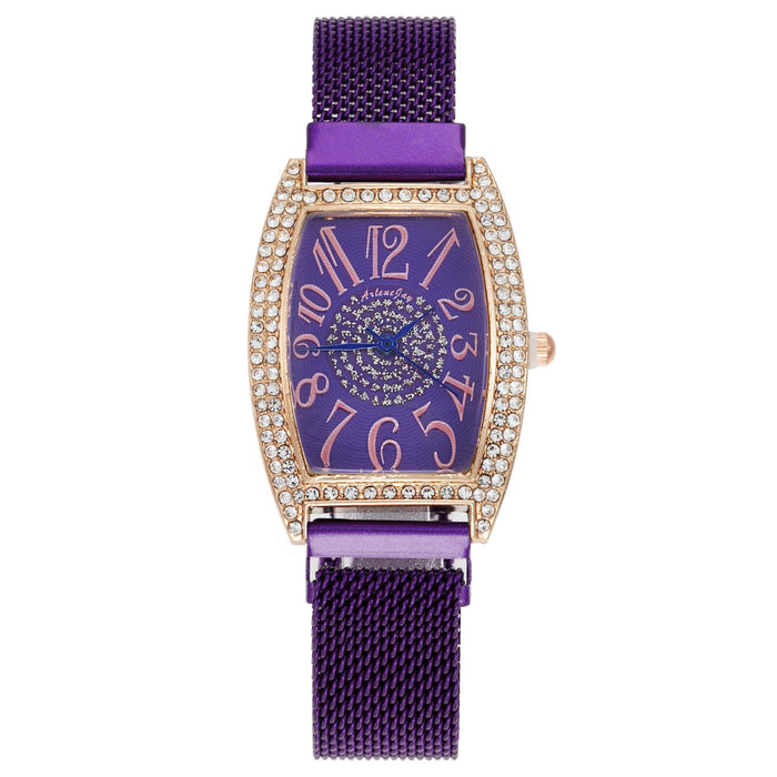 New Stainless Steel Women Wristwatch Quartz Fashion Casual Clock LLZ20027