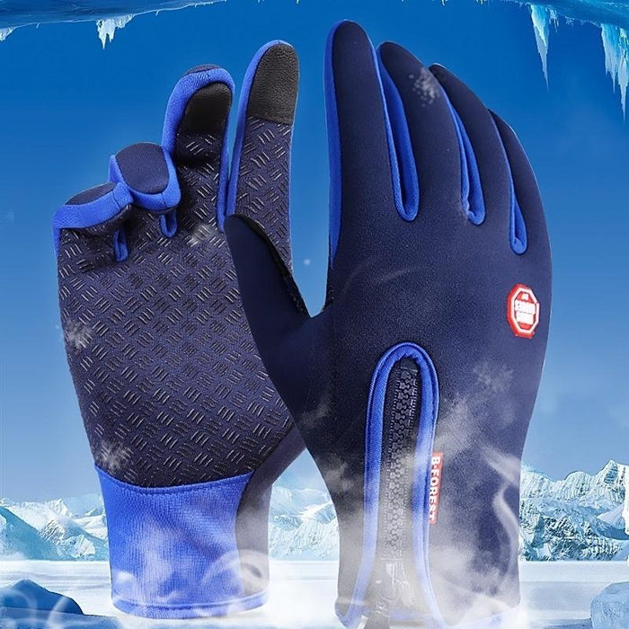 2022 Winter Gloves For Men Waterproof Windproof Cold Gloves