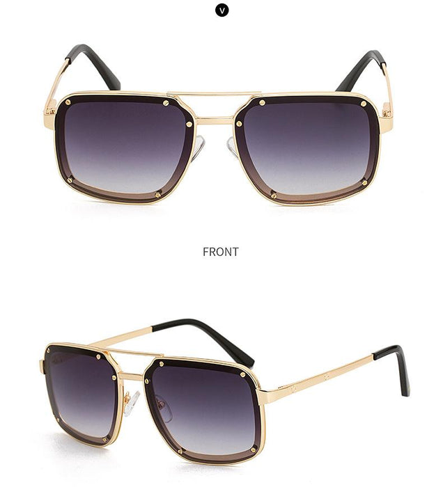 2023 New Retro Trendy Square Sunglasses