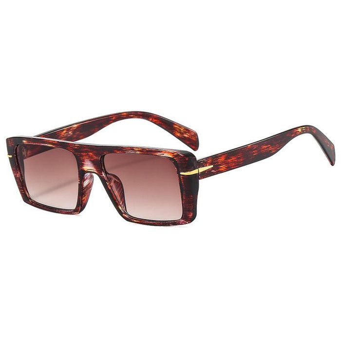 Square retro simple light luxury Sunglasses