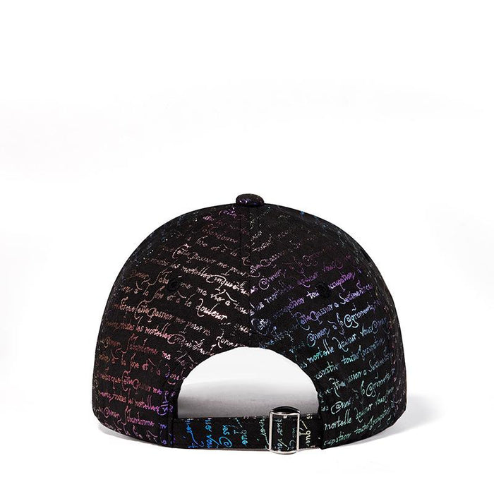 New Baseball Cap Color Changing Letter Cap