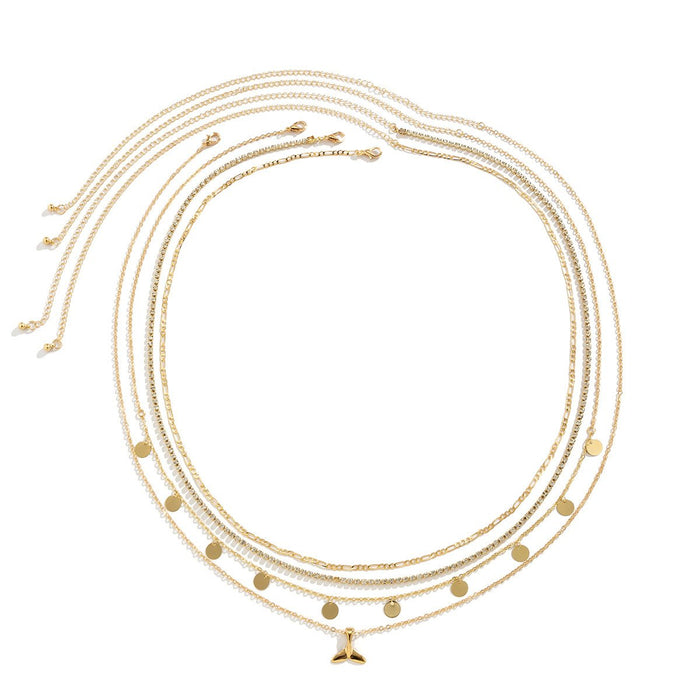 Sexy Sequin Tassel Multi-layer Body Chain Female Waist Chain
