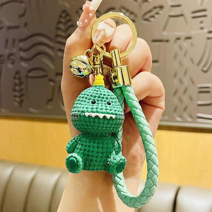 Animal Doll Cute Resin Chubby Pier Pendant Keychain