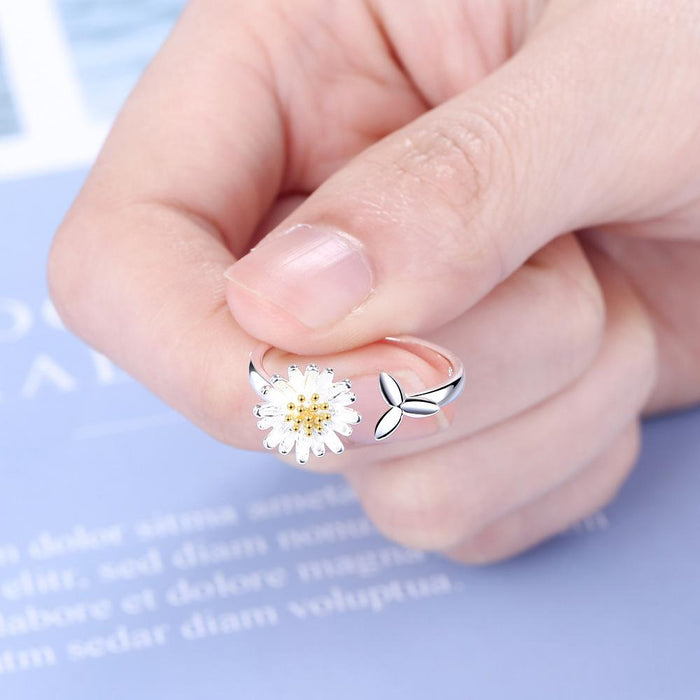 Daisy Open Ring Simple and Fresh Women's Ring