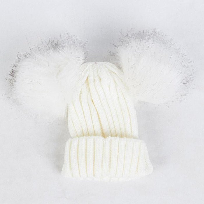 Children Pom Pom Bobble Hat Accessories