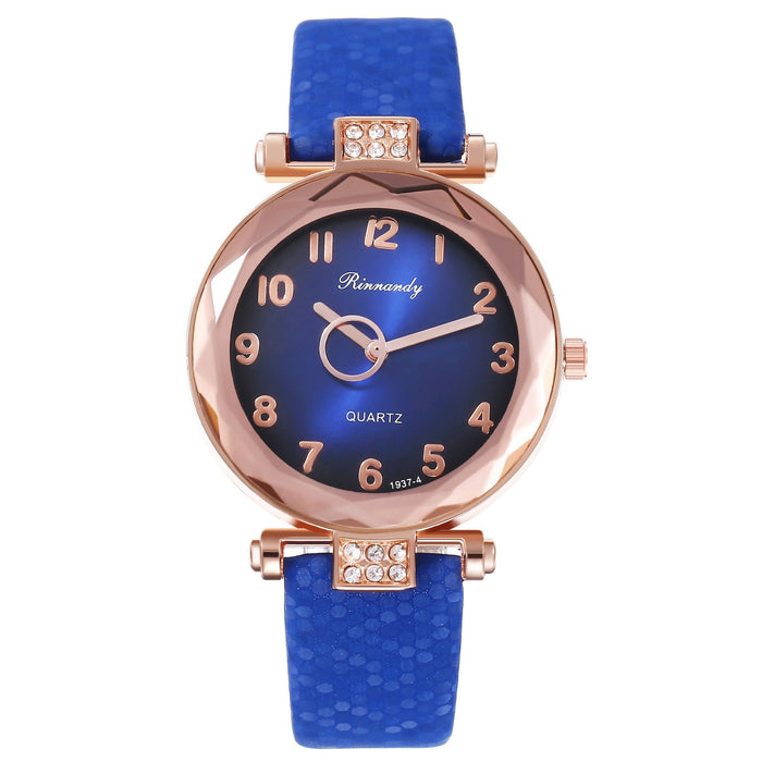 New Creative Prismatic Glass Digital Scale with Diamond Fashion Watch Llz22223