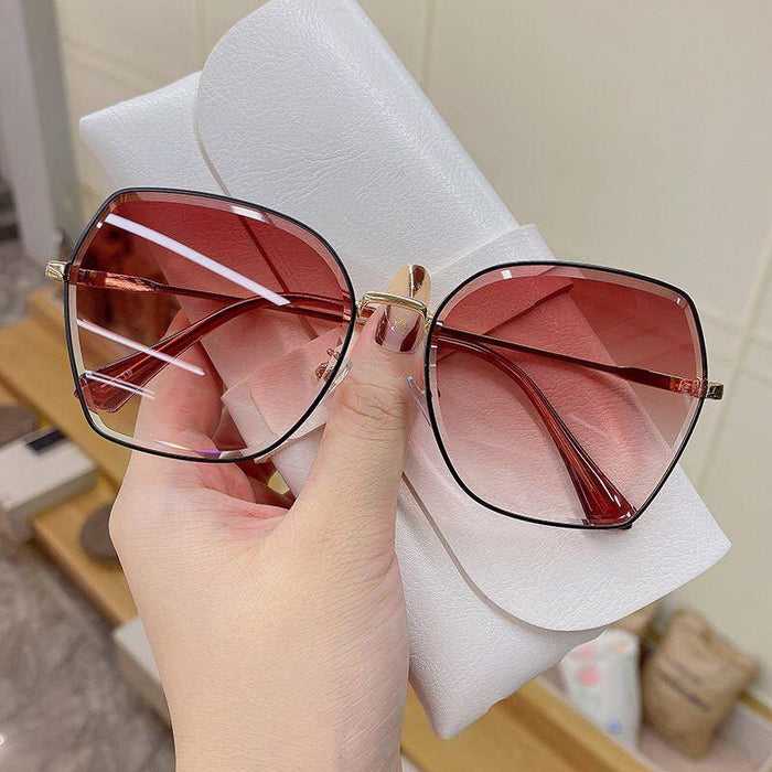 Diamond cut sunglasses and sunglasses