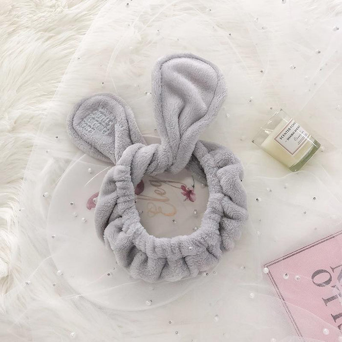 Hair Band Rabbit Ear Face Washing Hair Band Women's Makeup Hair Band Women's Accessories