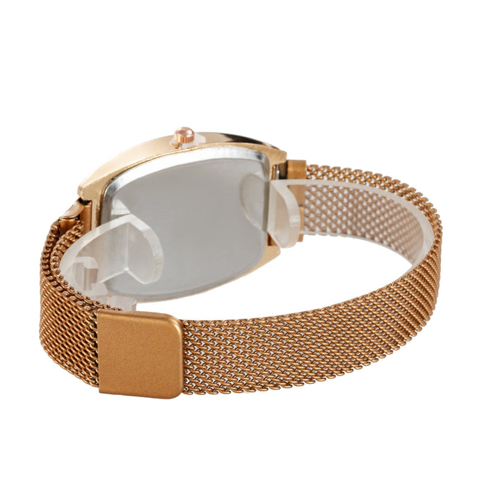 New Simple and Fashionable Square Digital Mesh Belt Women's Watch Llz20030