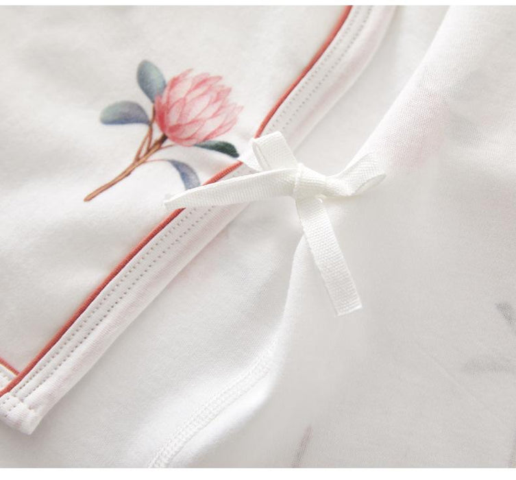 Infant Cotton Flower Romper