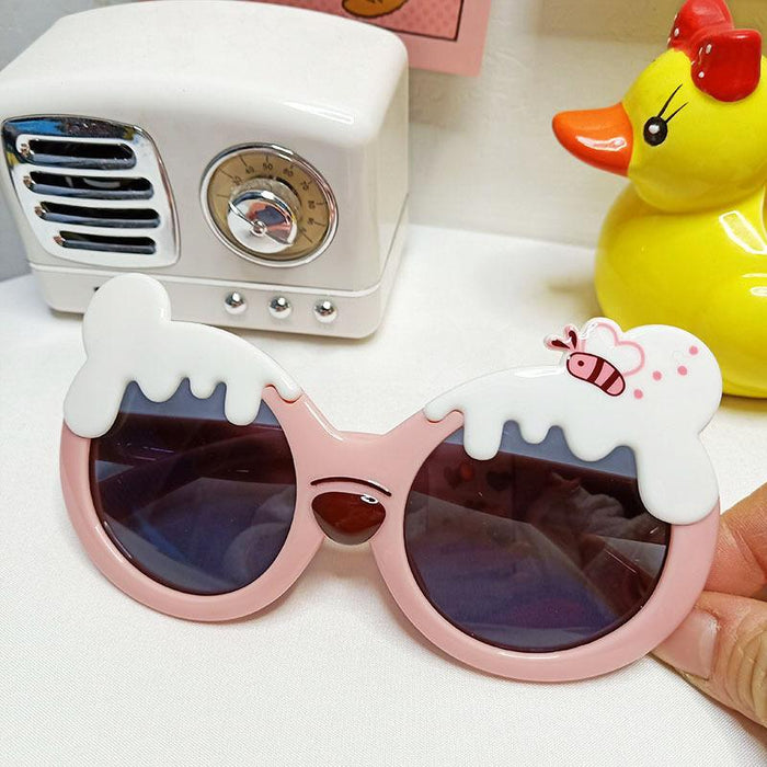 Honey Bee Bear Children‘s Cartoon Polarized Sunglasses