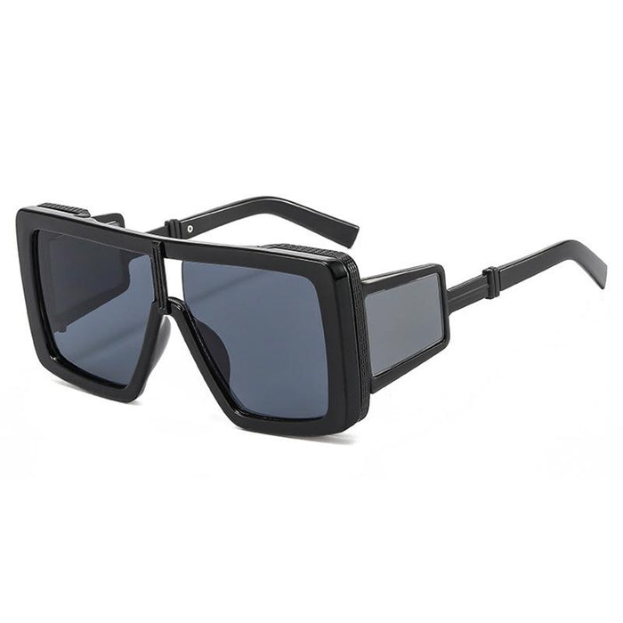 Big frame one-piece Sunglasses personality