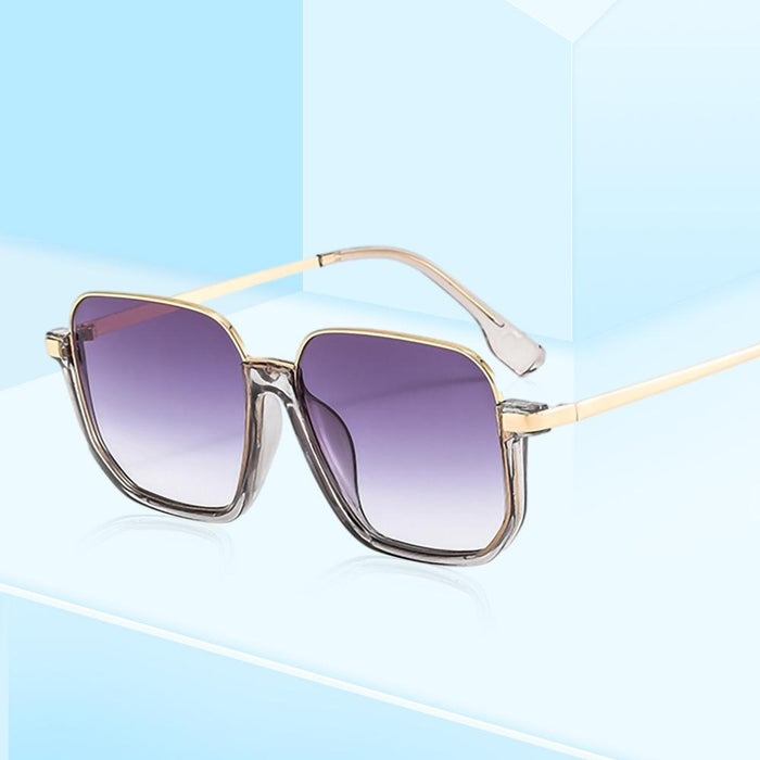 Box sun retro avant-garde Sunglasses