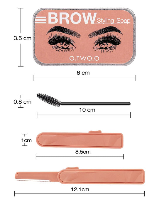 Shaping natural three-dimensional eyebrow paste European and American eyebrow setting paste colourless eyebrow setting eyebrow glue