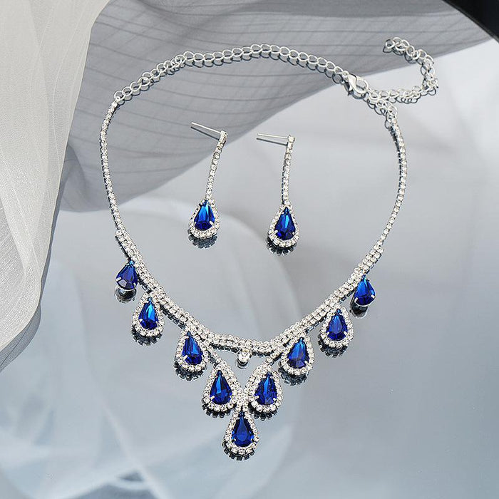 New Fashion Exquisite Necklace Earring Set Jewelry