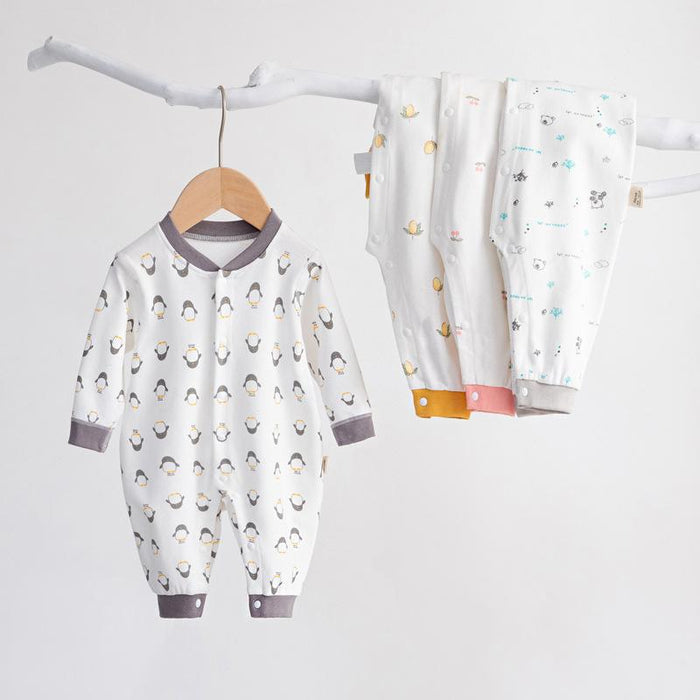 Newborn Baby Long Sleeved Jumpsuit