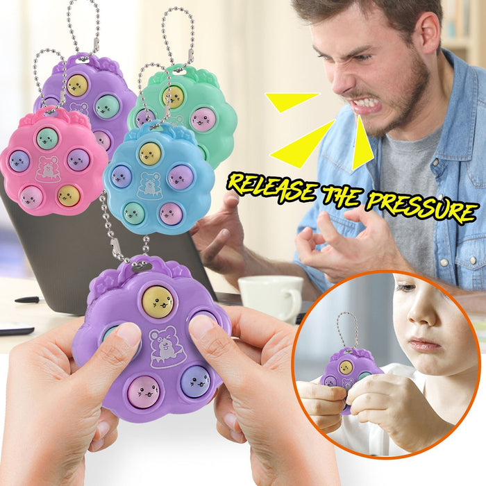 New Kawaii Toys Decompression Press Keychain