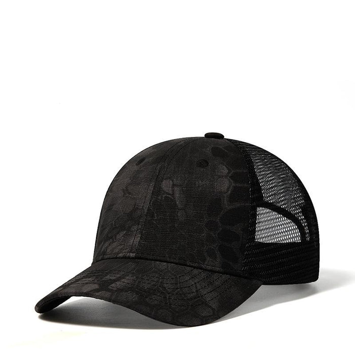 New Camouflage Colorblock Baseball Cap Peaked Cap