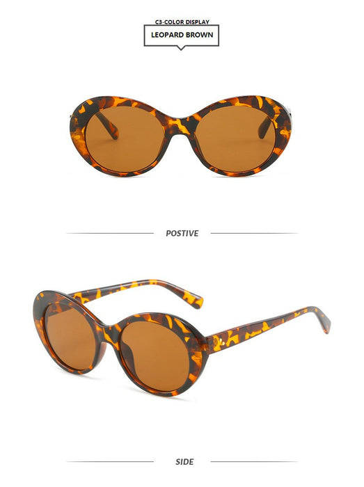 Oval rice nail simple Sunglasses