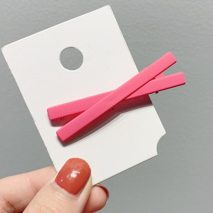 （3PCS）Cross Scrub Hair Clips