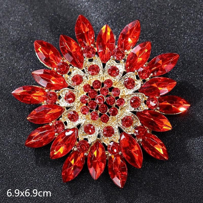 Multi Styles of Exquisite Brooch Vintage Women's Suit Accessories