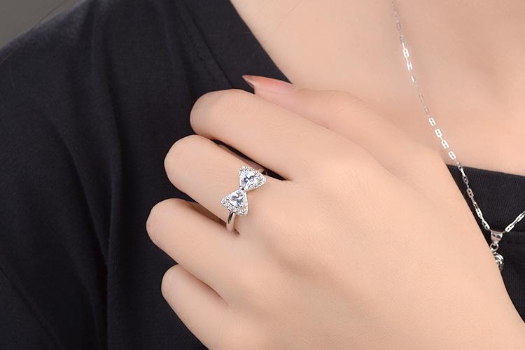 New Fashion Simple Bow Knot Open Ring