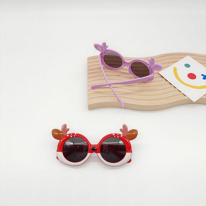 New Fashion Cute Fashion Cartoon Deer Children's Sunglasses