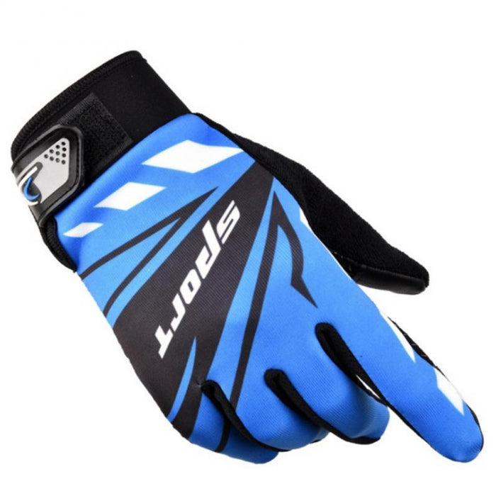 Full Finger Bike Gloves Breathable Anti-shock Non-slip Fishing
