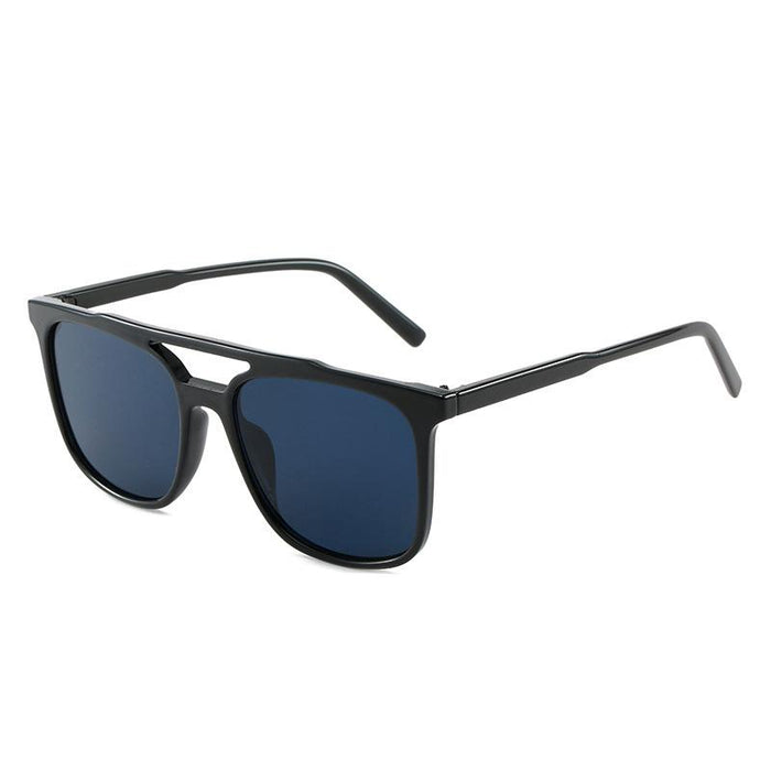 Square double beam Sunglasses Retro