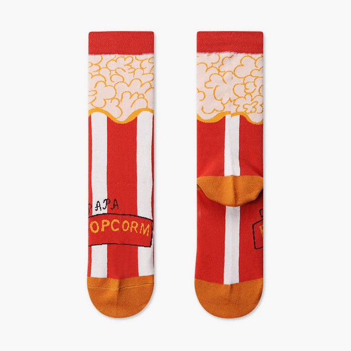 Outdoor Skateboard Sox Winter Creative Abstract Funny Socks