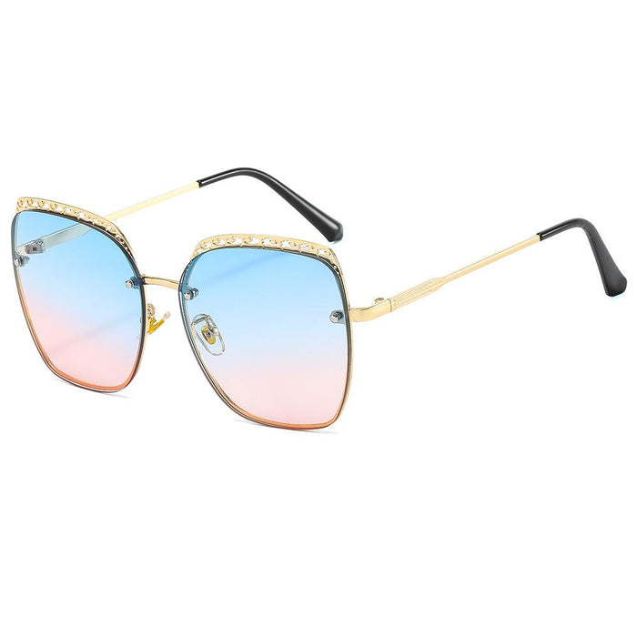 Personalized spray hollowed out women's Sunglasses