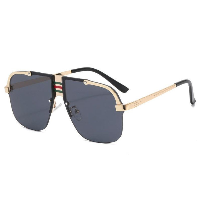 Square large frame sunglasses